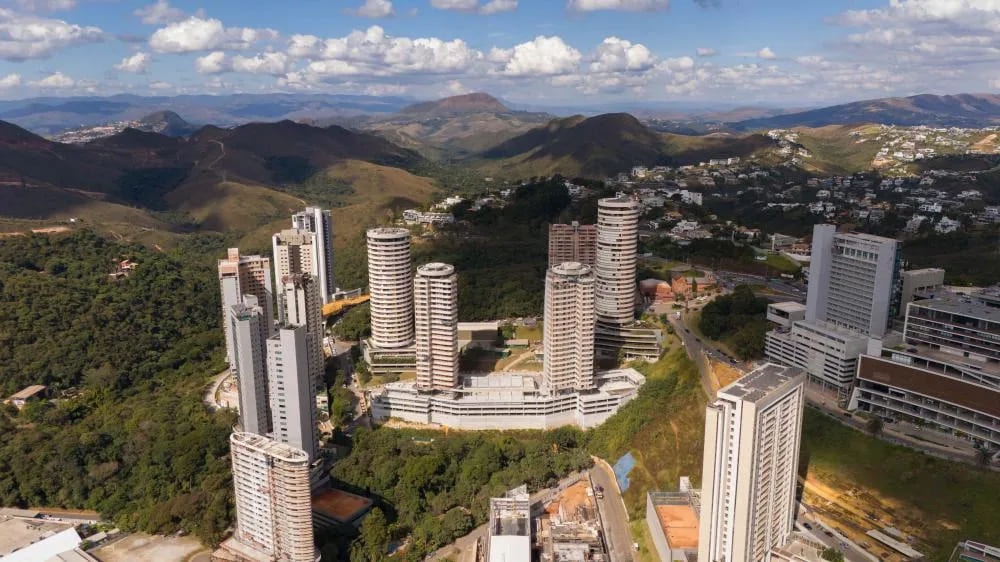 Vale do Sereno — vista aérea do bairro
