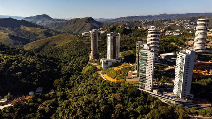 Vista geral do bairro Vale do Sereno