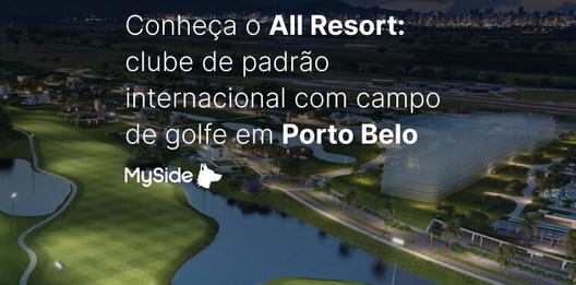 All Resort: clube de padrão internacional com golfe em Porto Belo