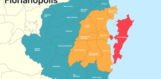 Quais são os municípios da Grande Florianópolis?
