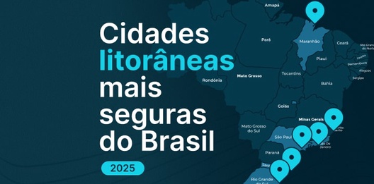 Ranking das 10 cidades de praia mais seguras do Brasil em 2025